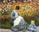 Monet - Madame Monet and her son
